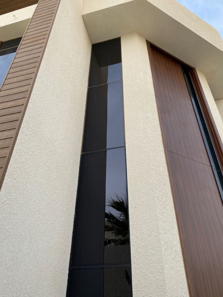 واجهات مودرن بديل الخشب