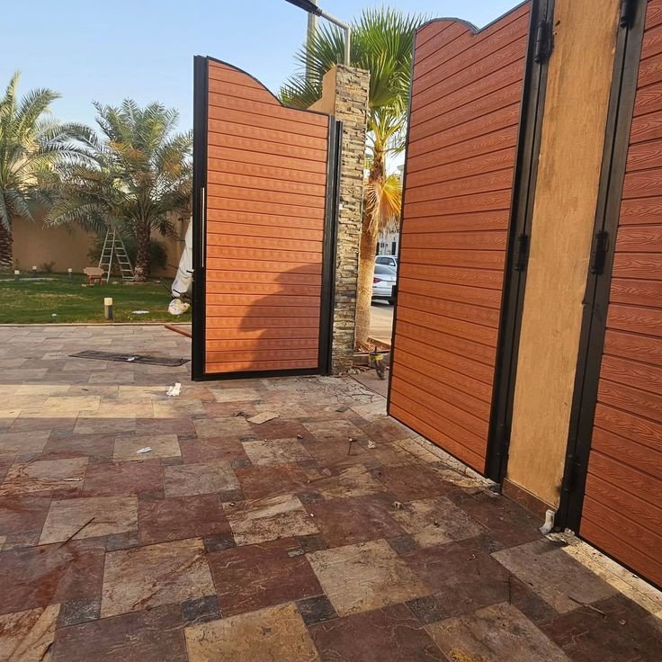 تصميم أبواب بديل الخشب للمنازل والفلل